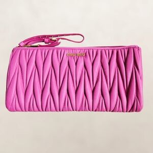 Miu Miu Metallase Clutch